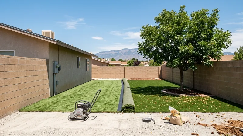 Residential Artificial Grass Installation Rio Rancho