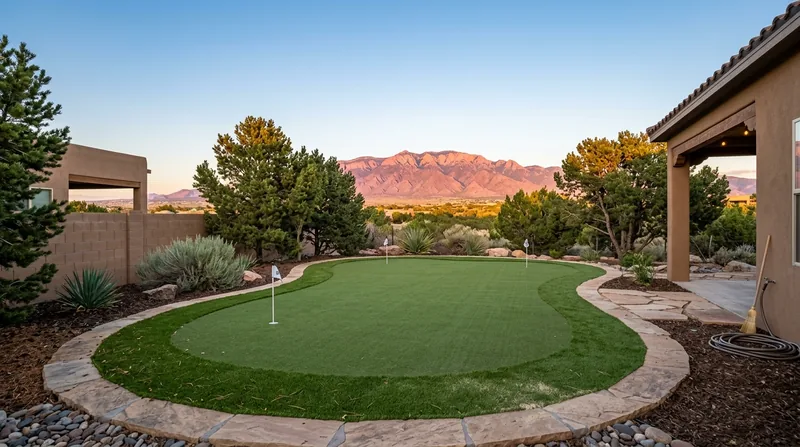 Putting Green Installation Rio Rancho