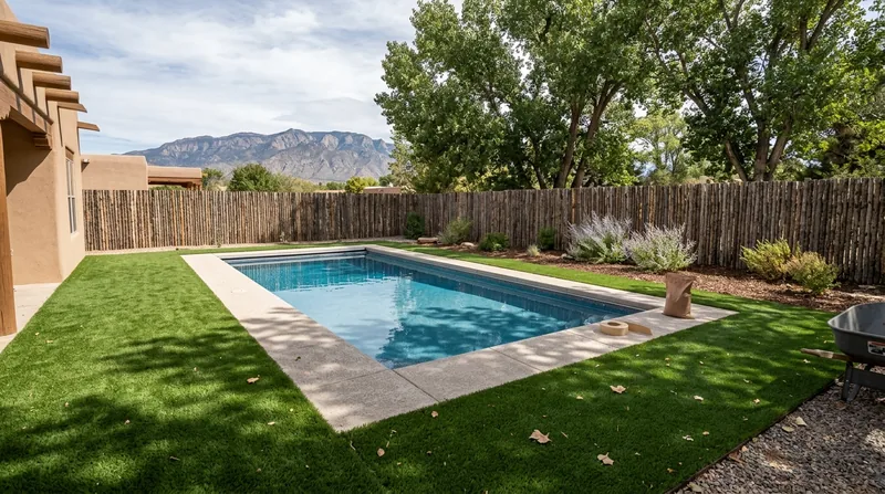 Pool Surround Turf Rio Rancho